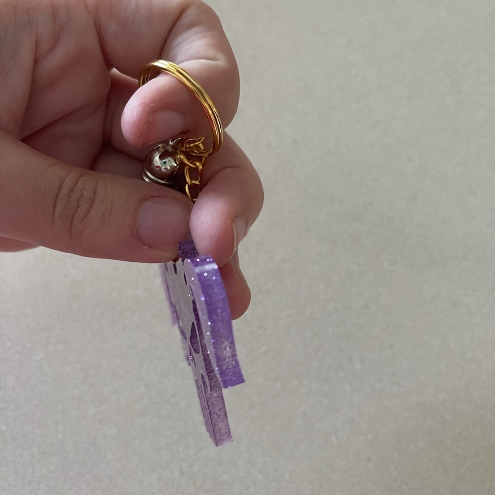 Handmade Punisher (Girl) Keychain - Picture 3 of 6